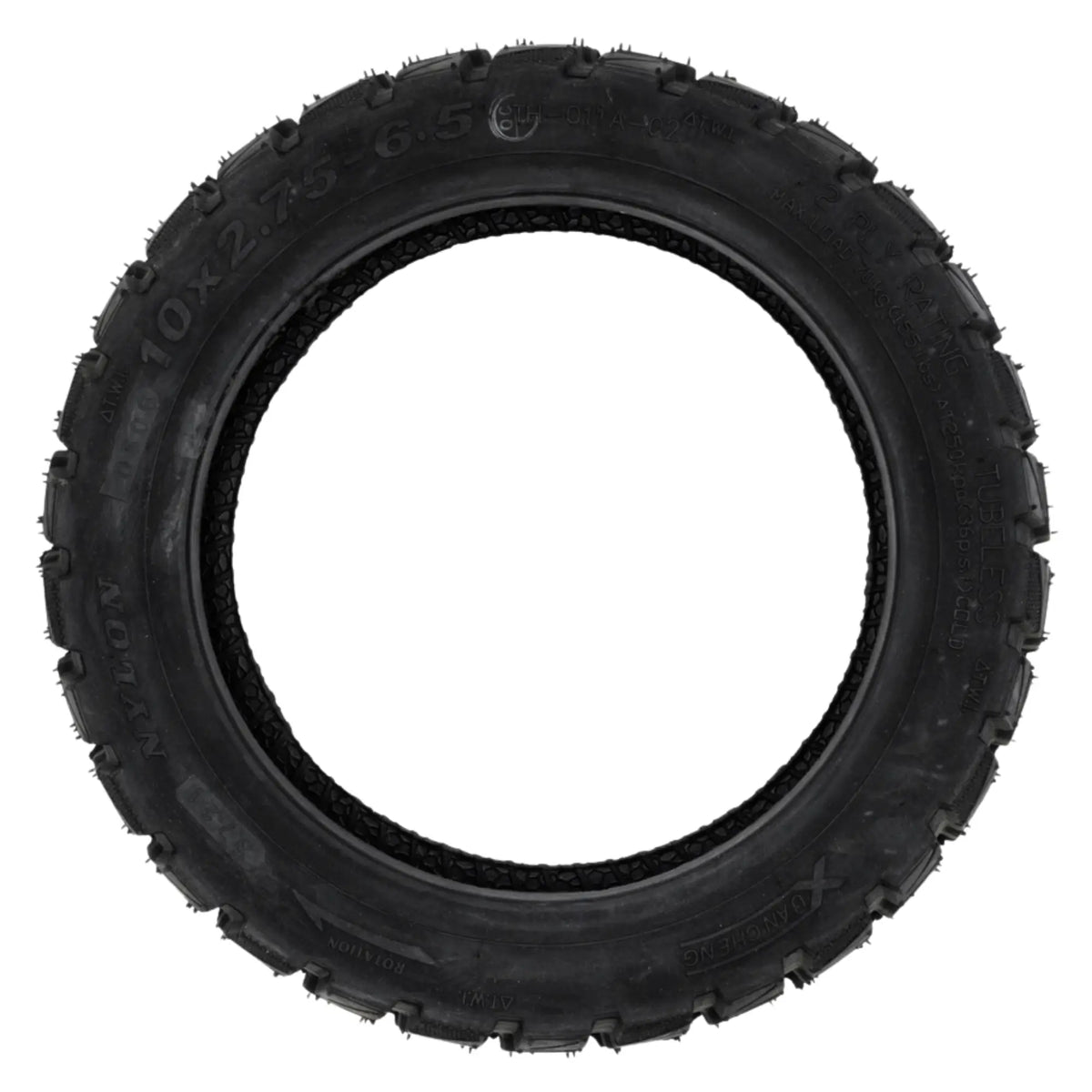 Off Road Hybrid Tubeless Tyre 10 x 2.75 - 6.5
