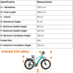 ENGWE E26 Fat Tyre Electric Bike