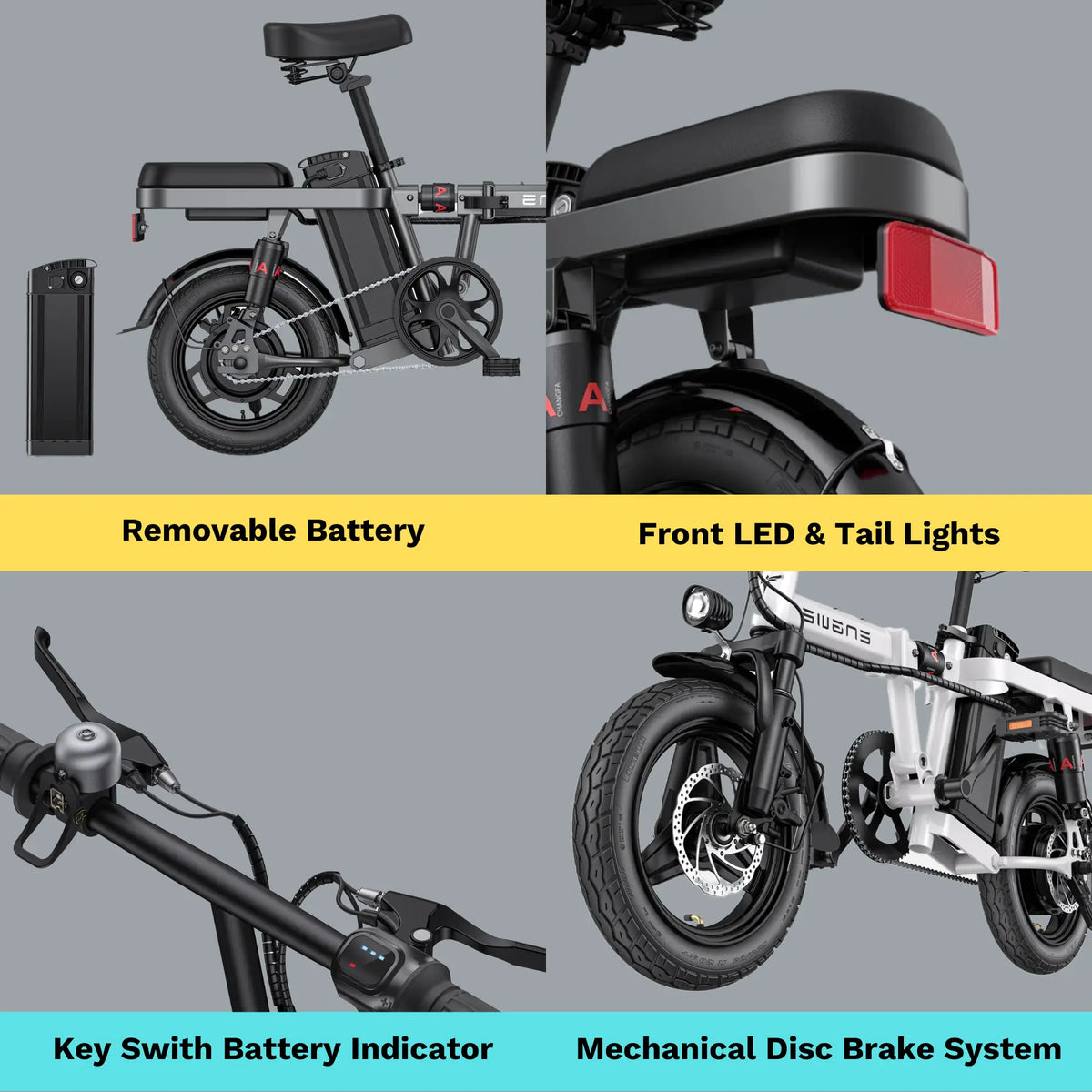 ENGWE T14 Mini Folding Electric Bike