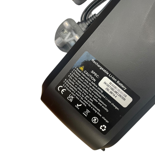 36V 14.4Ah E-Bike Battery Pack (LG 4800mAh Cells, 25A BMS) + UK Charger
