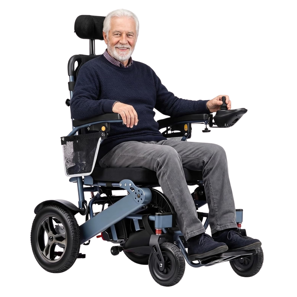 GICS Regal 700R Electric Reclining Wheelchair