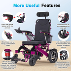 GICS Regal 700R Electric Reclining Wheelchair