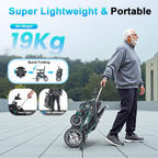 GICS Featherlite 700R Electric Wheelchair