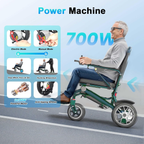 GICS Featherlite 700R Electric Wheelchair