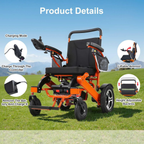 GICS Vivo 700R Electric Folding Wheelchair