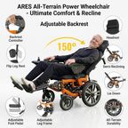 GICS Comfort 600R Reclining Electric Wheelchair