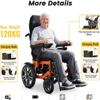 GICS Comfort 600R Reclining Electric Wheelchair