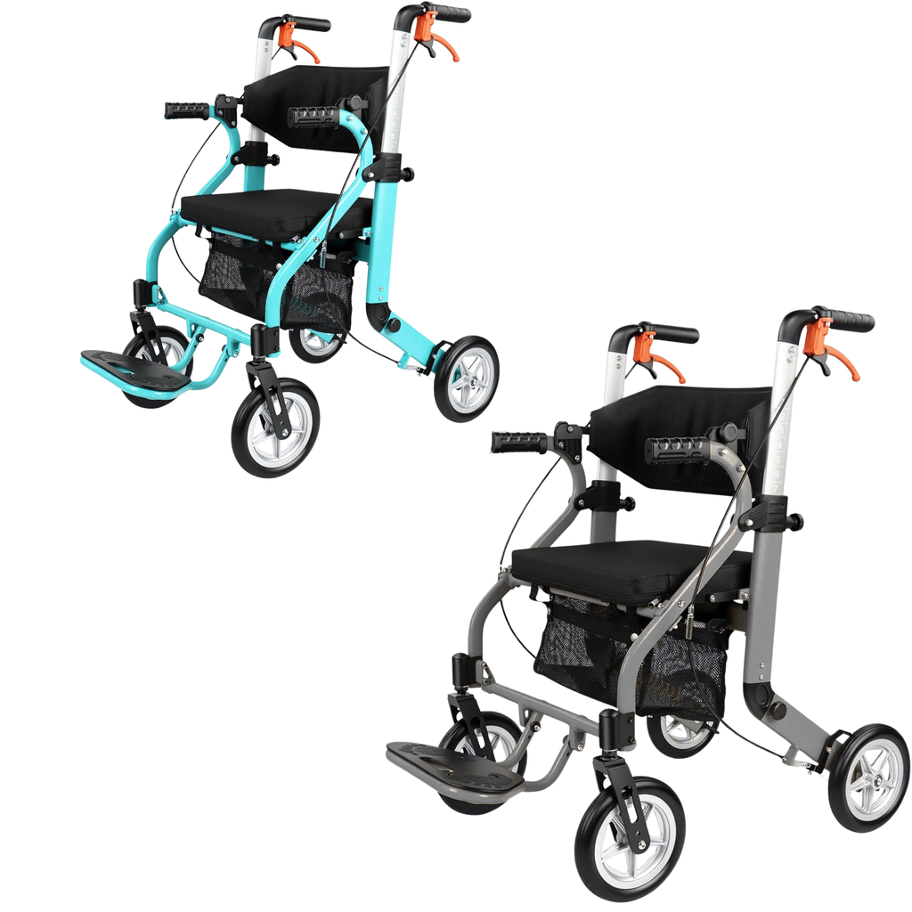 GICS Flex 4-in-1 Rollator Walker