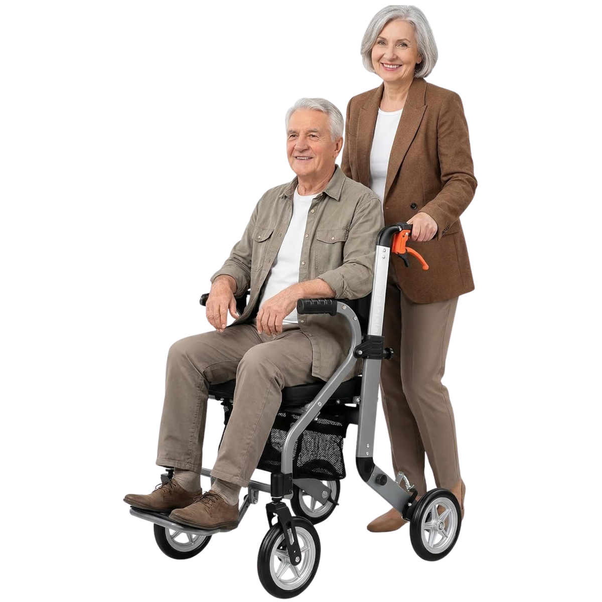 GICS Flex 4-in-1 Rollator Walker