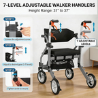 GICS Flex 4-in-1 Rollator Walker